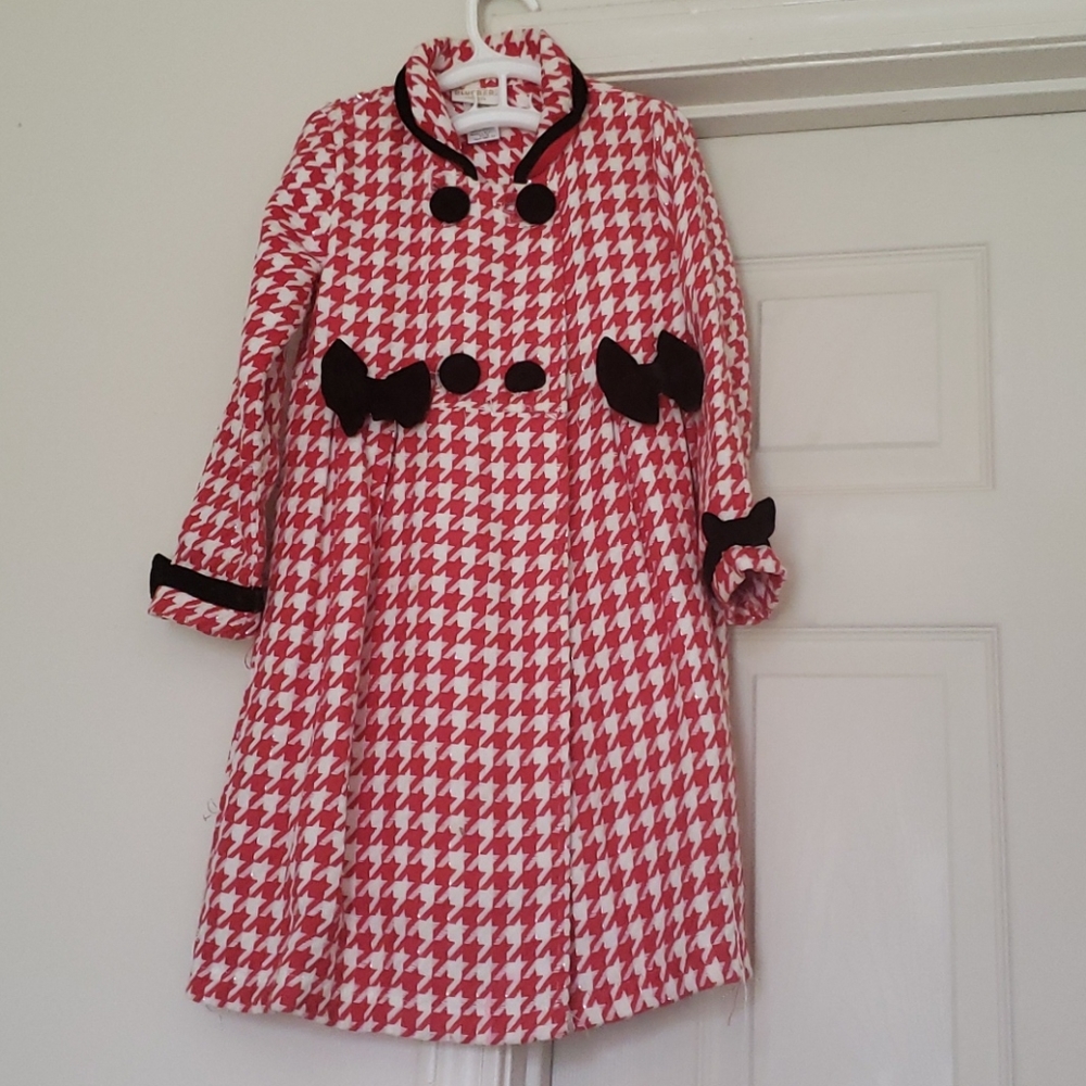 Little girl dress coat